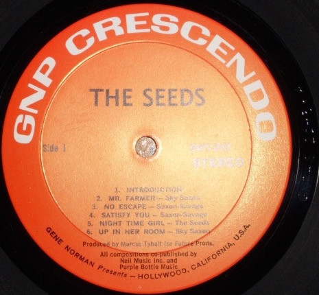 The Seeds - Raw & Alive In Concert At Merlin's Music Box (LP, Album)