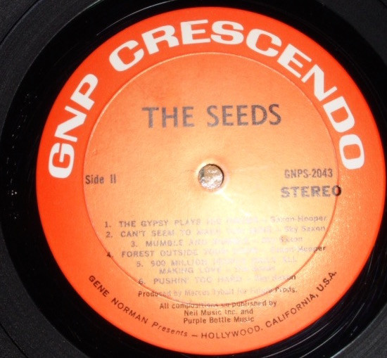 The Seeds - Raw & Alive In Concert At Merlin's Music Box (LP, Album)