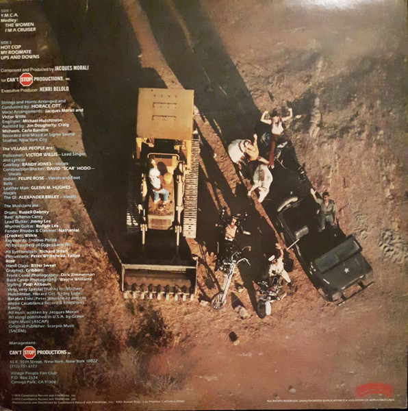 Village People - Cruisin' (LP, Album, 19 )