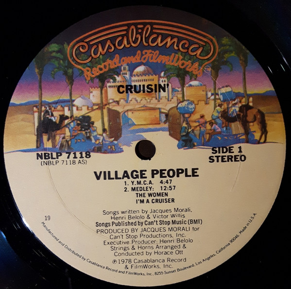 Village People - Cruisin' (LP, Album, 19 )