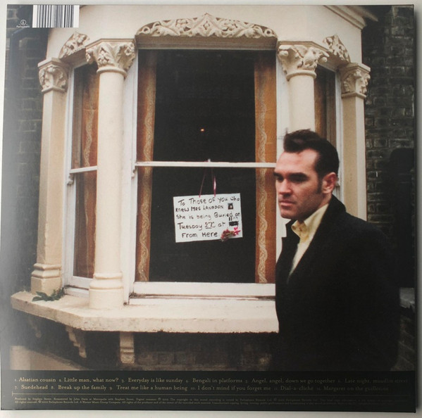 Morrissey - Viva Hate (LP, Album, RE, RM, S/Edition, Gat)
