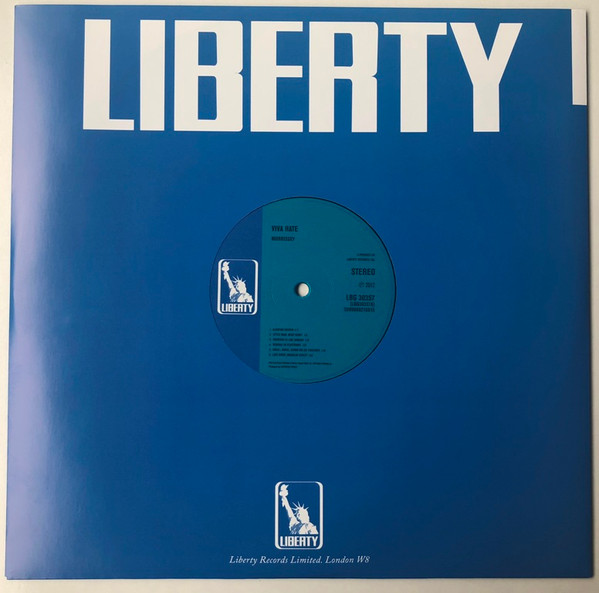 Morrissey - Viva Hate (LP, Album, RE, RM, S/Edition, Gat)