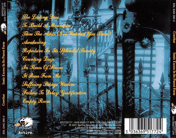 Crowbar (2) - Sonic Excess In Its Purest Form (CD, Album)