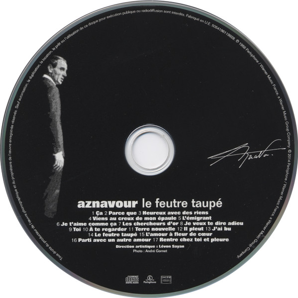 Charles Aznavour - 5 Albums Originaux  (5xCD, Album, RE + Box, Comp)