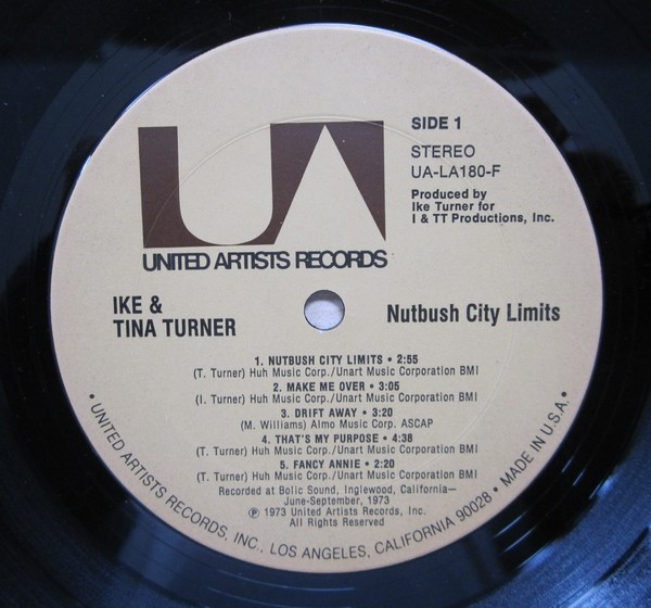 Ike & Tina Turner - Nutbush City Limits (LP, Album)