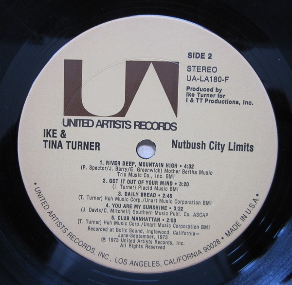 Ike & Tina Turner - Nutbush City Limits (LP, Album)
