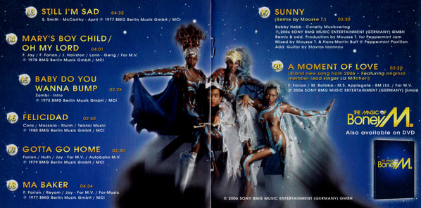 Boney M. - The Magic Of Boney M. (CD, Comp)