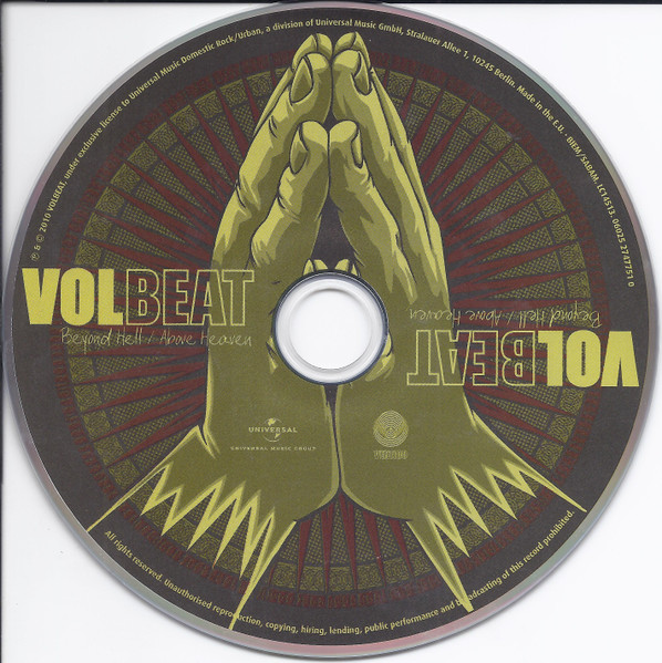 Volbeat - Beyond Hell / Above Heaven (CD, Album, RE)