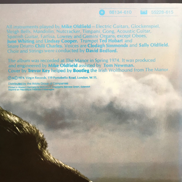 Mike Oldfield - Hergest Ridge (LP, Album, RE, Gre)