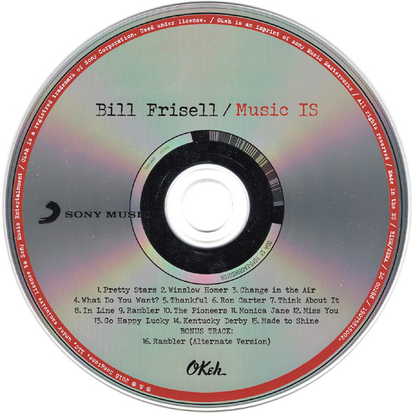 Bill Frisell - Music Is (CD, Album)