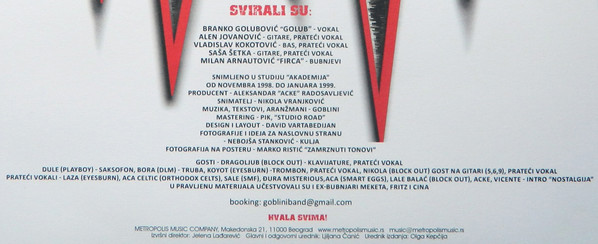 Goblini - Re Contra (LP, Album, RE)