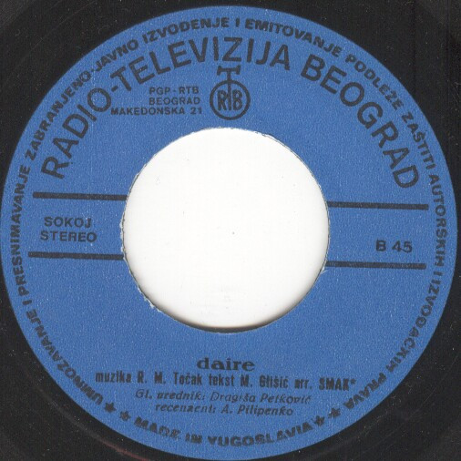 Smak (3) - 'Alo / Daire (7