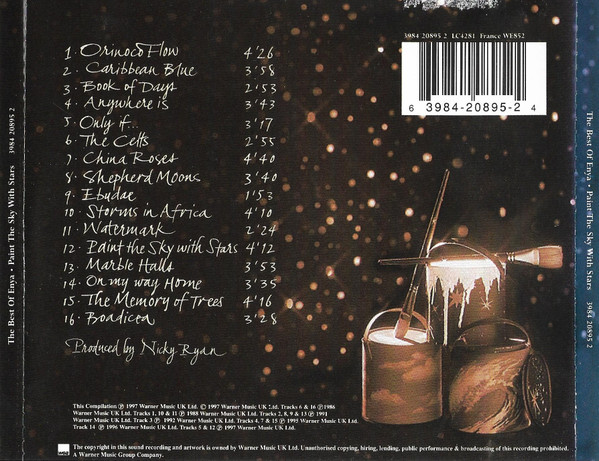Enya - Paint The Sky With Stars - The Best Of Enya (CD, Comp)