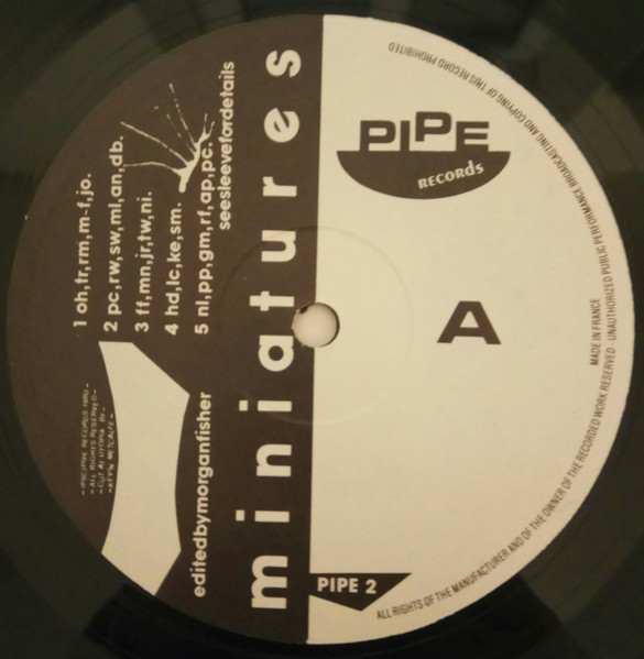 Various - Miniatures (A Sequence Of Fifty-One Tiny Masterpieces Edited By Morgan-Fisher) (LP, Album, Bla)