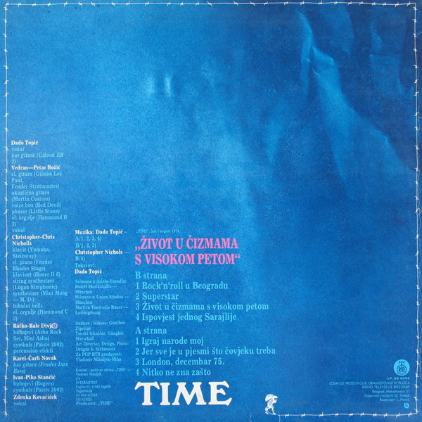 Time (16) - Život U Čizmama S Visokom Petom (LP, Album)