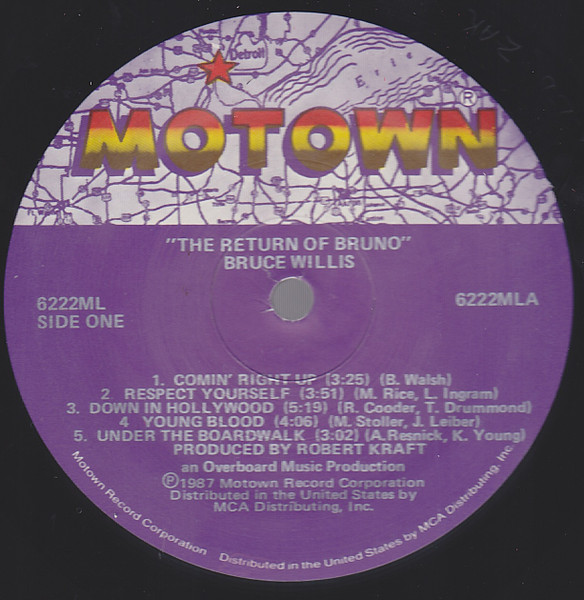 Bruce Willis - The Return Of Bruno (LP, Album)