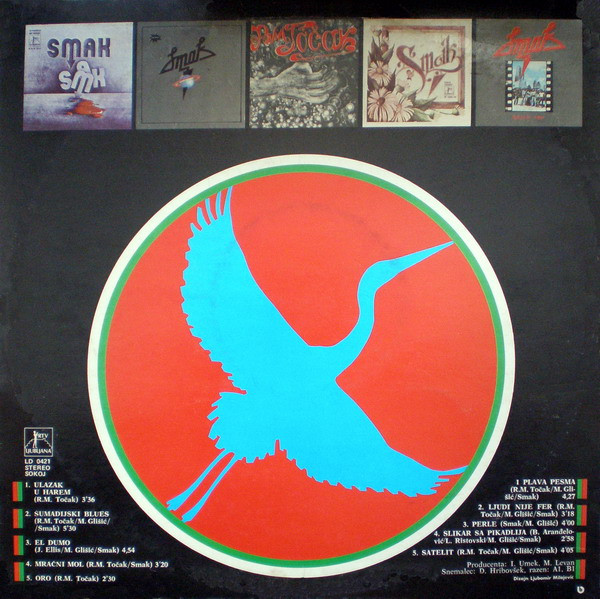 Smak (3) - Ulazak U Harem / Plava Pesma (LP, Comp)