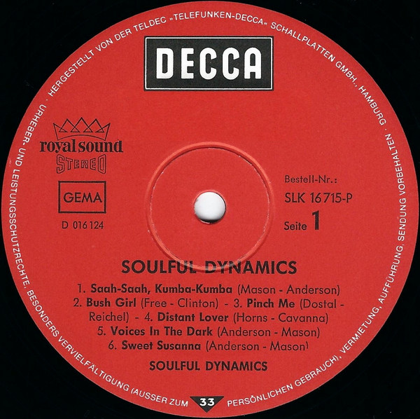 Soulful Dynamics - Soulful Dynamics (LP, Album)