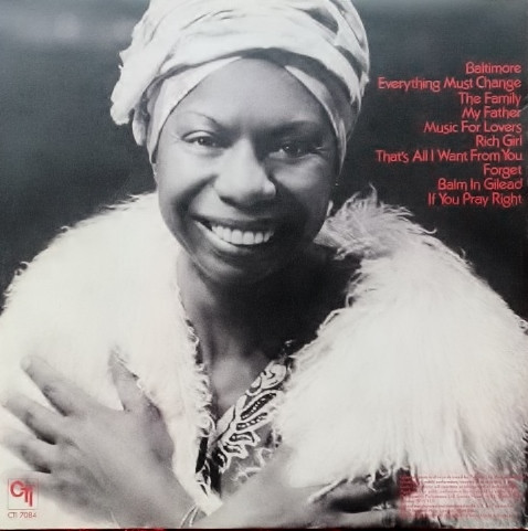 Nina Simone - Baltimore (LP, Album, Gat)