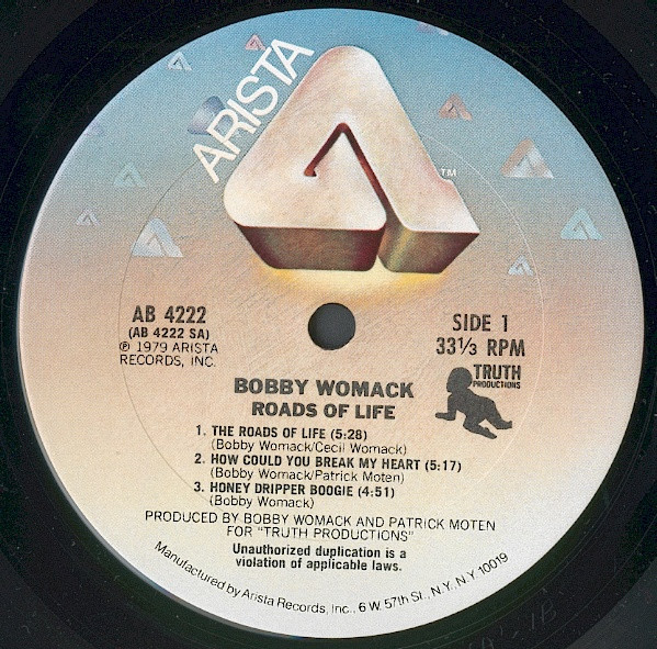 Bobby Womack - Roads Of Life (LP, Album, Ter)
