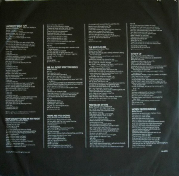 Bobby Womack - Roads Of Life (LP, Album, Ter)