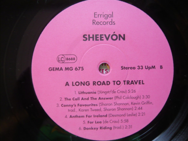 Sheevón - A Long Road To Travel (LP, Album)