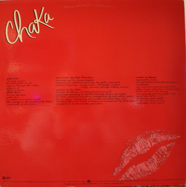 Chaka Khan - Chaka (LP, Album, Mon)