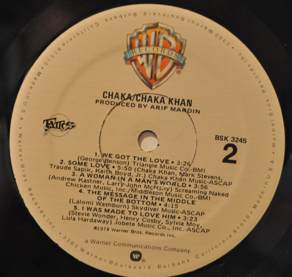 Chaka Khan - Chaka (LP, Album, Mon)
