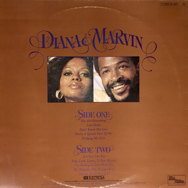 Diana* & Marvin* - Diana & Marvin (LP, Album, Spl)