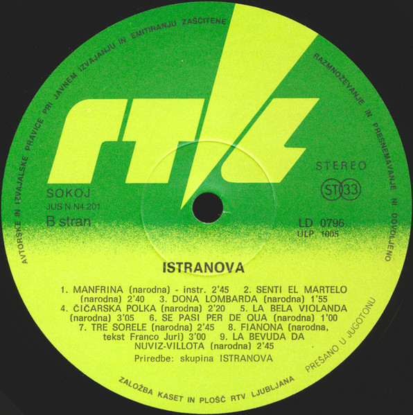 Istranova - Istranova (LP, Album)