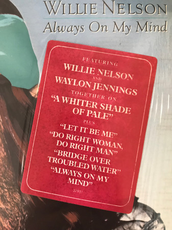 Willie Nelson - Always On My Mind (LP, Album, Ter)