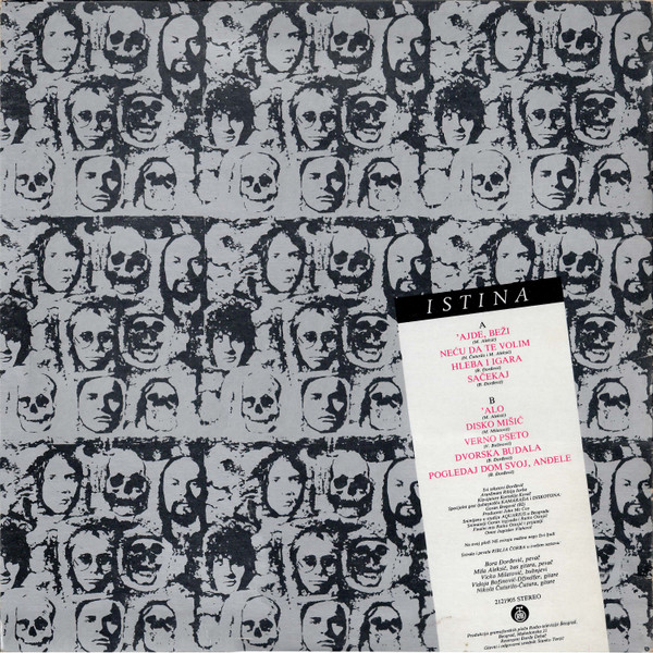 Riblja Čorba - Istina (LP, Album)