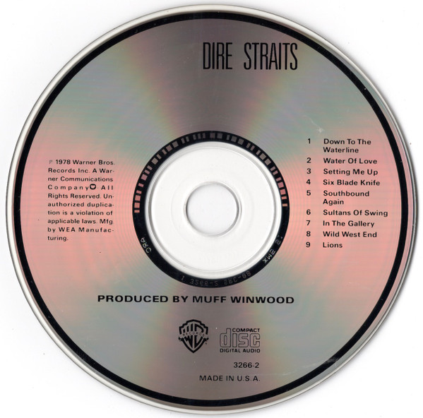 Dire Straits - Dire Straits (CD, Album, RE, All)