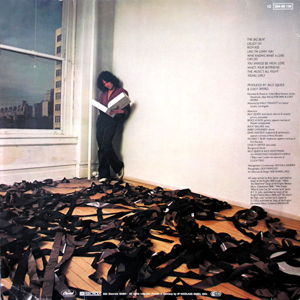 Billy Squier - The Tale Of The Tape (LP, Album)