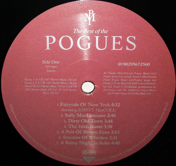 The Pogues - The Best Of The Pogues (LP, Comp, RE)