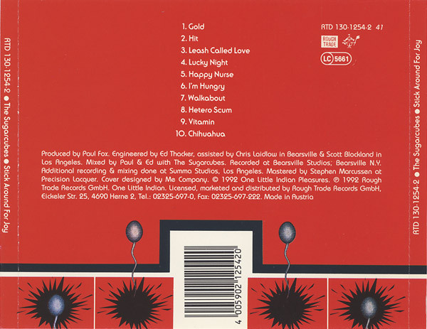The Sugarcubes - Stick Around For Joy (CD, Album)