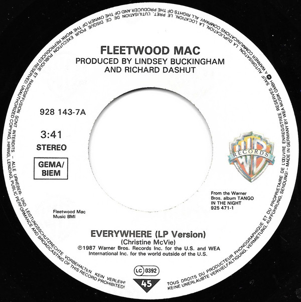 Fleetwood Mac - Everywhere (7