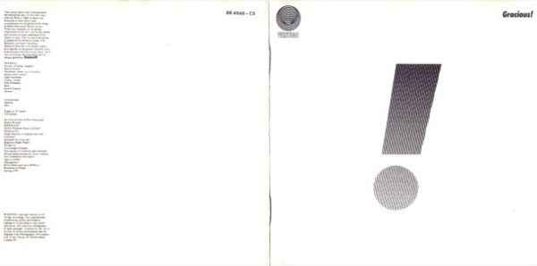 Gracious - Gracious! (CD, Album, RE)