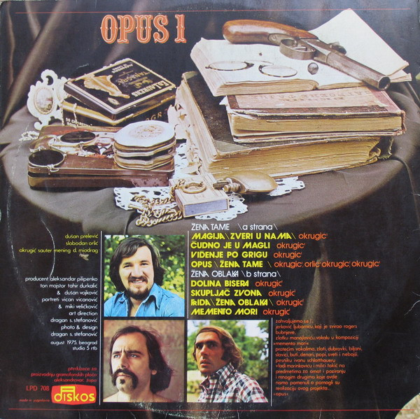 Opus (6) - Opus 1 (LP, Album, Gat)