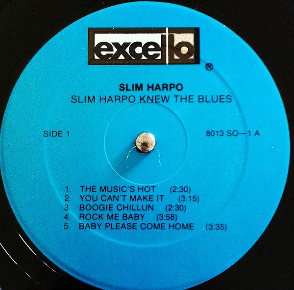 Slim Harpo - Slim Harpo Knew The Blues (LP, Comp, RE)