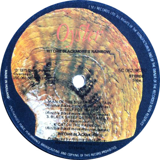Rainbow - Ritchie Blackmore's Rainbow (LP, Album)