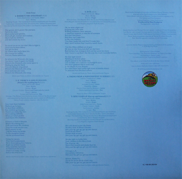 Elton John - Blue Moves (2xLP, Album)