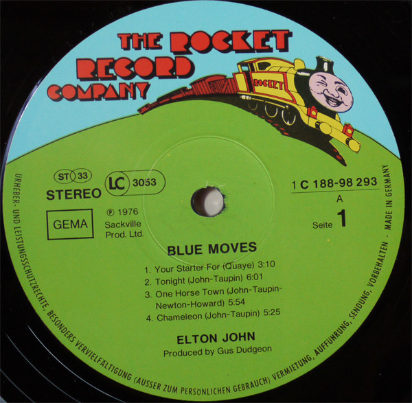 Elton John - Blue Moves (2xLP, Album)
