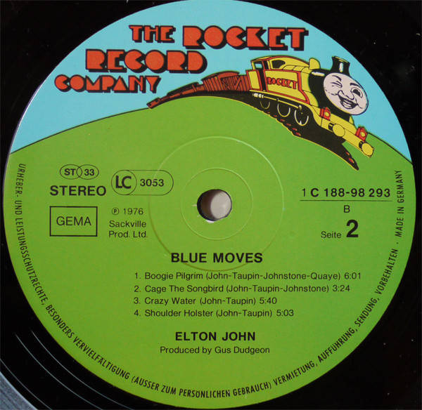 Elton John - Blue Moves (2xLP, Album)