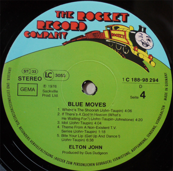 Elton John - Blue Moves (2xLP, Album)
