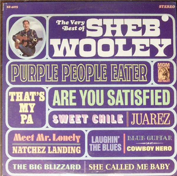 Sheb Wooley - The Very Best Of Sheb Wooley (LP, Comp)