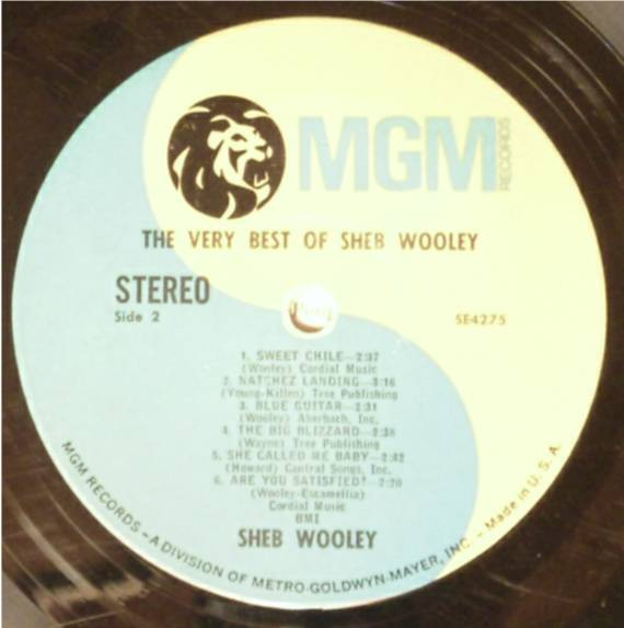 Sheb Wooley - The Very Best Of Sheb Wooley (LP, Comp)