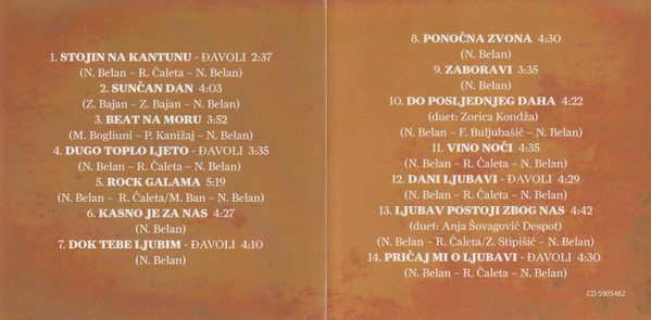 Neno Belan - Najbolje Pjesme (CD, Comp)