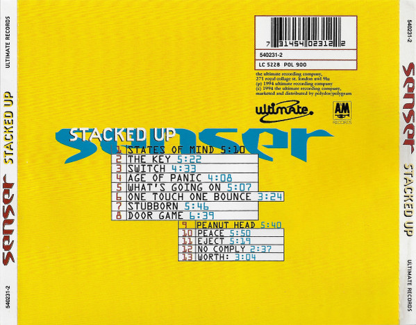 Senser - Stacked Up (CD, Album)