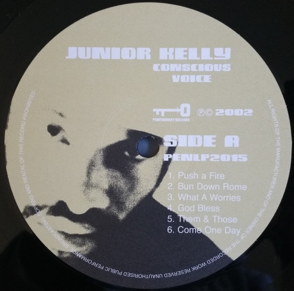 Junior Kelly - Conscious Voice (LP, Album)